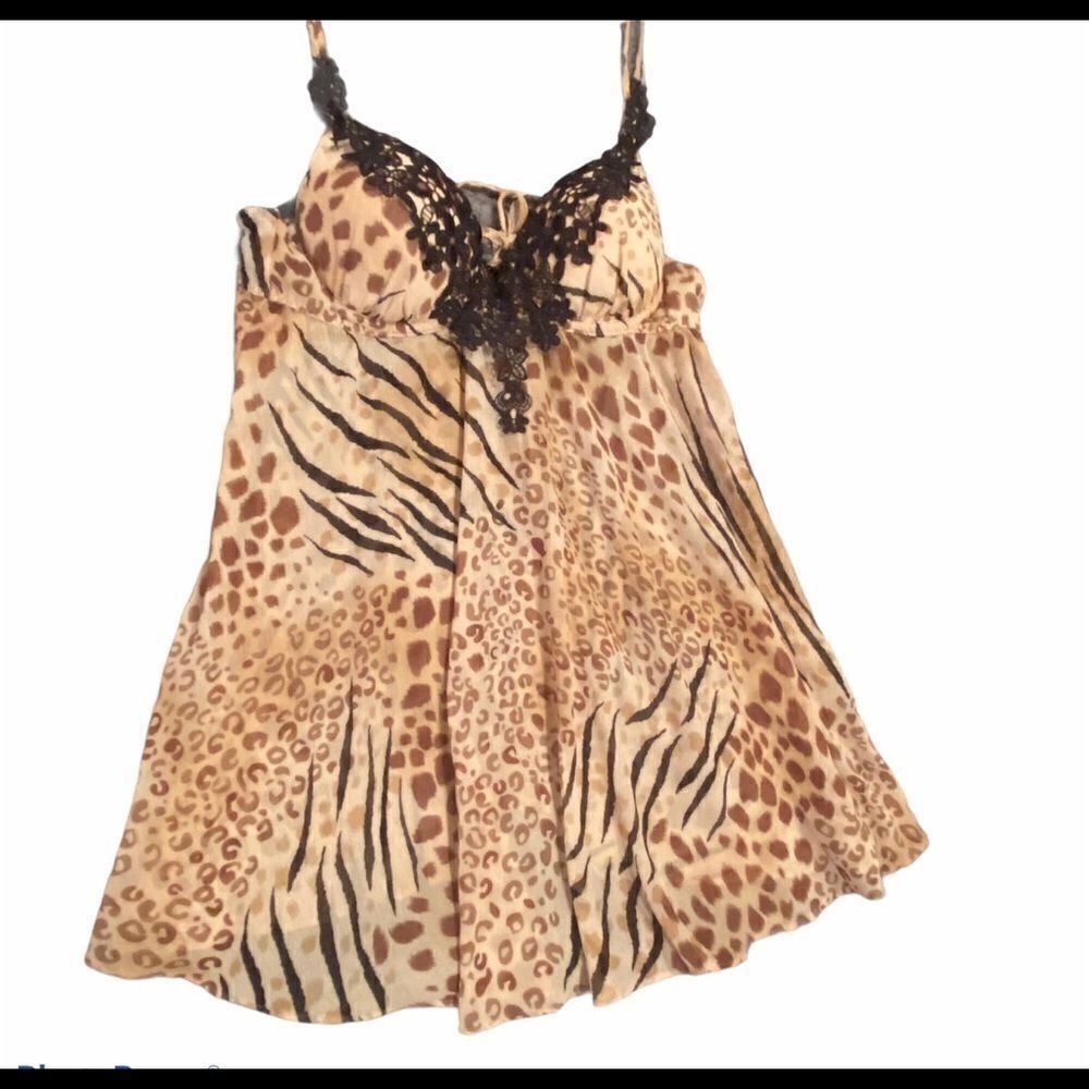 Seductive Wear  lingerie animal print size medium